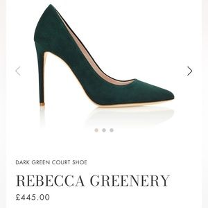 NWT Emmy London Rebecca “Greenery” Heels